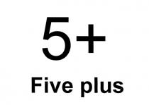 FIVEPLUS 5PLUS FIVE+ 5+ FIVE PLUS5+ PLUS