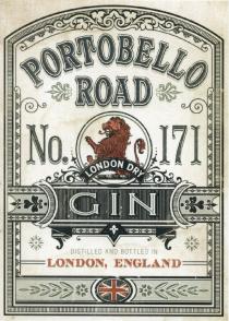 PORTOBELLO PORTOBELLO ROAD NO. 171 LONDON DRY GIN LONDON ENGLANDENGLAND