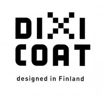 DIXI DIXICOAT DIICOAT DII DIXI COAT DESIGNED IN FINLANDFINLAND