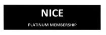 NICE PLATINUM MEMBERSHIPMEMBERSHIP