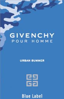 GIVENCHY GIVENCHY URBAN SUMMER BLUE LABEL POUR HOMMEHOMME