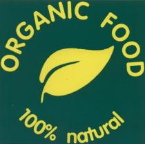 ORGANIC FOOD 100% NATURALNATURAL