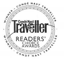 TRAVELLER CONDENAST NAST READER TRAVELLER CONDE NAST READERS CHOICE AWARDS WINNER - CONDE NAST TRAVELLERREADERS'