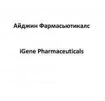 IGENE GENE I-GENE АЙДЖИН ФАРМАСЬЮТИКАЛС IGENE PHARMACEUTICALSPHARMACEUTICALS