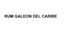 GALEON RUM GALEON DEL CARIBECARIBE