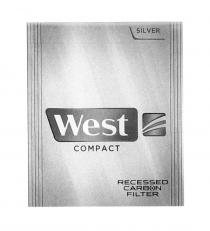 WEST COMPACT SILVER RECESSED CARBON FILTERFILTER