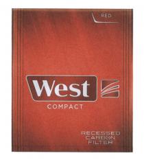 WEST COMPACT RED RECESSED CARBON FILTERFILTER