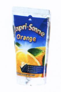 CAPRISONNE CAPRI SONNE APRISONNE CAPRI SONNE APRI-SONNE APRI CAPRISONNE CAPRI-SONNE ORANGE FRUIT DRINK CONTAINSCONTAINS