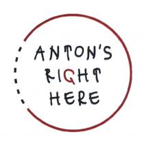 ANTON ANTONS ANTON ANTONS ANTONS RIGHT HEREANTON'S HERE