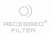 RECESSED FILTERFILTER