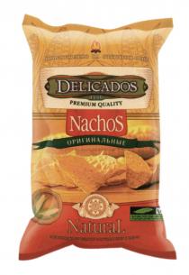 NACHOS DELICADOS NACHO NATURA DELICADOS NACHOS 1996 PREMIUM QUALITY ОРИГИНАЛЬНЫЕ NATURAL ПРЕВОСХОДНО СОЧЕТАЮТСЯ С СОУСАМИ КЕСО И САЛЬСА ПРИГОТОВЛЕНО НА ОТКРЫТОМ ОГНЕ ТРАДИЦИОННЫЙ МЕКСИКАНСКИЙ РЕЦЕПТ 3000 ЛЕТЛЕТ