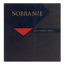 SOBRANIE SOBRANIE LESS SMOKE SMELLSMELL