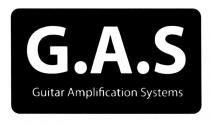 GAS GAS G.A.S GUITAR AMPLIFICATION SYSTEMSSYSTEMS