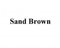 SANDBROWN SAND BROWNBROWN