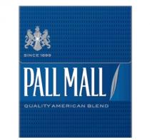 PALL MALL QUALITY AMERICAN BLEND SINCE 1899 PALLMALLPALLMALL