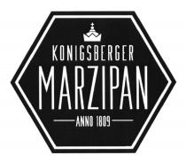 KONIGSBERGER MARZIPAN ANNO 1809 KONIGSBERGER MARZIPAN