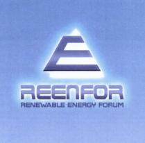 REENFOR RENEWABLE ENERGY FORUM REENFOR