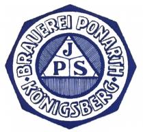 JPS BRAUEREI PONARTH KONIGSBERG PONARTH KOENIGSBERGKOENIGSBERG