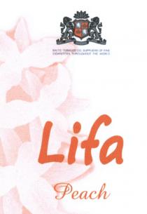 LIFA PEACH BALTIC TOBACCO CO. SUPPLIERS OF FINE CIGARETTES THROUGHOUT THE WORLD LIFA