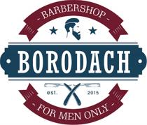 BORODACH EST. 2015 BARBERSHOP FOR MEN ONLY BORODACH