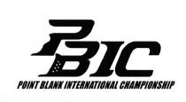 PBIC POINT BLANK INTERNATIONAL CHAMPIONSHIP PBIC BIC BIC