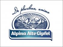 ALPINA ALTE GIPFEL DE PLURIBUS UNICUS ALPINA GIPFEL PLURIBUS UNICUS ALPINEALPINE