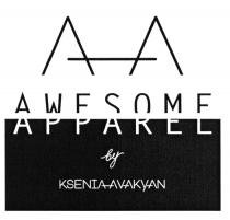 AA AWESOME APPAREL BY KSENIAAVAKYAN KSENIAAVAKYAN AVAKYAN KSENIA KSENIA AVAKYAN