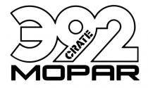 CRATE 392 MOPAR MOPAR Э92 9292