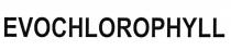 EVOCHLOROPHYLL EVOCHLOROPHYLL CHLOROPHYLL EVO CHLOROPHYLL