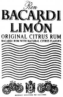 BACARDI LIMON RON ORIGINAL CITRUS RUM