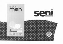 SENI MAN AIR ODOUR STOP EDS EXTRA DRY SYSTEM LATEX FREE DERMATOLOGICALLY TESTED SENI
