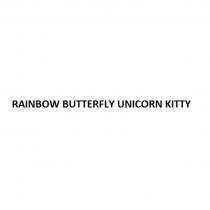 RAINBOW BUTTERFLY UNICORN KITTY UNICORN