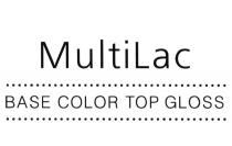 MULTILAC BASE COLOR TOP GLOSS MULTILAC MULTI LACLAC