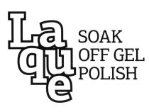 LAQUE SOAK OFF GEL POLISH LAQUE LAQU QUEQUE