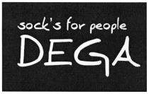 DEGA SOCKS FOR PEOPLE DEGA SOCKS SOCKSOCK'S SOCK