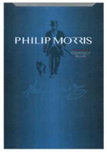 PHILIP MORRIS COMPACT BLUE PHILIP MORRIS