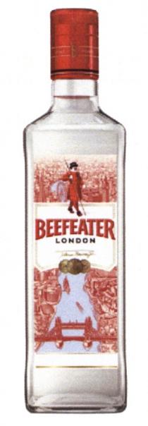 BEEFEATER JAMES BURROUGH LONDON MADE IN LONDON BEEFEATER BURROUGH