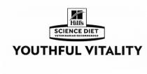 HILLS SCIENCE DIET VETERINARIAN RECOMMENDED YOUTHFUL VITALITY HILLS HILL HILLSHILL'S