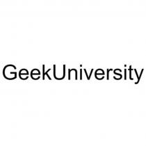 GEEKUNIVERSITY GEEK UNIVERSITYUNIVERSITY