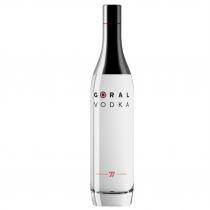 GORAL VODKA DISTILLED 77 FILTERED GORAL