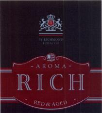 RICH BY RICHMOND TOBACCO AROMA RED & AGED RICHMOND