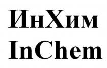 ИНХИМ INCHEM ИН ХИМ IN CHEMCHEM