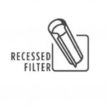 RECESSED FILTERFILTER