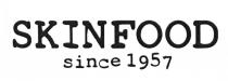 SKINFOOD SINCE 1957 SKINFOOD SKINSKIN