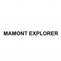 MAMONT EXPLORER MAMONT