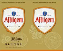 AFFLIGEM ABBAYE AFFLIGEM HEKELGEM ABDIJ ABBAYE BENEDICTIJNEN BLONDE BIERE BELGE DABBAYE RECONNUE BRASSEE CONFORMEMENT AUX TRADITIONS DE BELGIQUE LE CARACTERE DU HOUBLON AVEC UNE POINTE DE CITRON BEER AFFLIGEM HEKELGEMD'ABBAYE