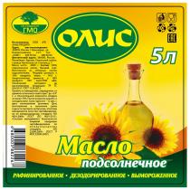 ОЛИС ПК НАШ ПРОДУКТ МАСЛО ПОДСОЛНЕЧНОЕ РАФИНИРОВАННОЕ ДЕЗОДОРИРОВАННОЕ ВЫМОРОЖЕННОЕ ОЛИС