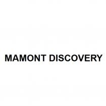 MAMONT DISCOVERYDISCOVERY