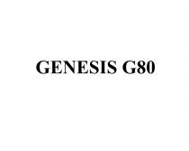 GENESIS G80 GENESIS 8080