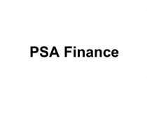 PSA FINANCE PSA PSAFINANCEPSAFINANCE